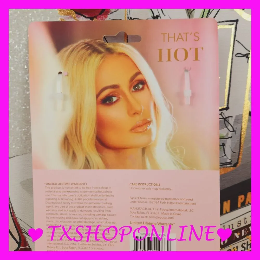 💗🍴PARIS HILTON 2pc stainless steel stool set🍴 💗NWT
